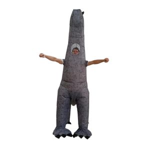 Costume de <span class=keywords><strong>diplodocus</strong></span> gonflable pour Halloween, thème jurassique, adulte, grande taille, costume gonflable, costume de dinosaure <span class=keywords><strong>T</strong></span>-<span class=keywords><strong>REX</strong></span> pour homme - Product Image 4