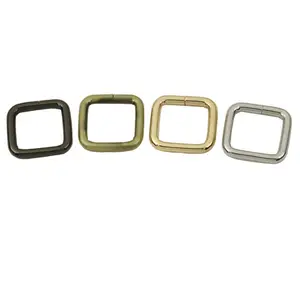 Consen 20mm rettangolo borsa anello accessori borsa Hardware anelli quadrati per fibbia borsa