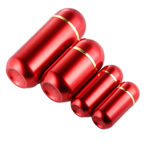 Bouteille d'emballage en plastique de granule de produit de santé rouge vif de 5-60ml pour l'utilisation de médecine de <span class=keywords><strong>concombre</strong></span> de mer de capsule de Cordyceps de sucrerie de comprimé - Product Image 4