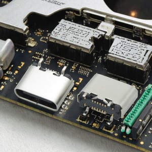 <b>USB</b> Type C Vertical Female Connector SMT <b>Socket</b> for Electronic Appliances 5A Rated Copper Contact PC Housing Material - Product Image 4