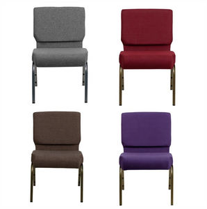 Оптовая продажа, удобные стулья для сидения, театральные стулья, соединяющиеся тканевые, с металлическим каркасом, церковные стулья для продажи - Product Image 5