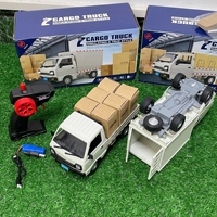 RC-Truck Spielzeugauto mit Licht Druckguss-Modell Abnehmbarer Transportcontainer Ferngesteuertes Fahrzeug