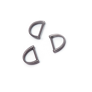 Car Keychain Key Rings Metal Zinc Alloy 3 Point Die Casting D Shape Home Use Chrome Plating - Product Image 3