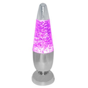 J & R RGB LED Glitter luce notturna 3D Multi-colore razzo <span class=keywords><strong>Lava</strong></span> lampada bianco caldo nero per soggiorno camera da letto Idea regalo - Product Image 2