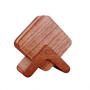 Nuevos Posavasos de Madera Reutilizables para el Hogar, Hoteles, Cocina y Mesa de Comedor, Tapetes y Almohadillas con Forma Personalizada, Suministros al por Mayor - Product Image 2