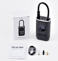 Compresseur d'air numérique portable pour gonflage de pneus de voiture avec moniteur de pression des pneus 7.4V sans fil