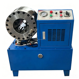 Machine de réduction automatique de tubes en acier au carbone hydraulique de haute précision avec moteur pour rétrécissement thermique conique - Product Image 1