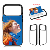 Housse vierge pour iPhone 17 pro max accessoires, pour iPhone 17 air 2 en 1 étui d'impression personnalisé, étui à sublimation pour iPhone 17 air