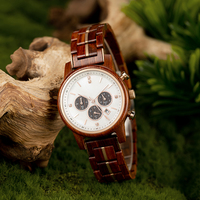 Montre de Luxe Carrée en Bois Étanche de Haute Qualité 18mm Sport Antique Affaires Mode Pointeur Monnayeur Mouvement Quartz 3BAR Étanchéité
