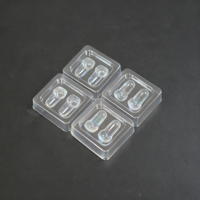 Emballage blister transparent personnalisé de forme spéciale ODM OEM pour ampoules et accessoires de quincaillerie