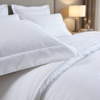 Ensemble de literie matelassé en microfibre respirante Pinsonic pour hôtel, 4 pièces, OEM, pour chambre d'hôtes et complexe hôtelier