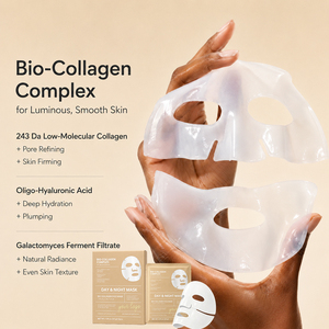Maschera Viso Idratante e Restringente Pori OEM ODM |   Glass Skin Effetto Rugiada Senza Residui Peel Off |   Maschera coreana in tessuto al collagene per la notte - Product Image 4