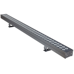 ไฟวอลวอชเชอร์ LED อลูมิเนียม 5000K แสงเดย์ไลท์ IP65 สำหรับภายนอกอาคาร ใช้ไฟ AC 220V ปรับความสว่างได้ กันน้ำ อายุการใช้งาน 30000 ชั่วโมง ควบคุมด้วย DMX CRI - Product Image 1