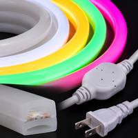 Tira de Luz LED de Silicona Flexible, Impermeable IP67, Multicolor, para Iluminación de Letreros Digitales