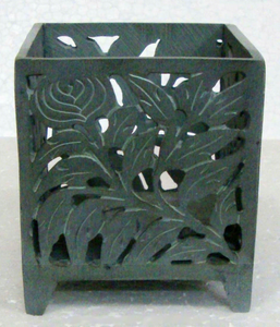 Indian Soapstone Handmade Aroma Burner <b>Oil</b> <b>Lamp</b> - Product Image 1