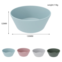 Ensemble repas bébé personnalisé pour la maison et la cuisine, en PLA de qualité alimentaire, conforme EN71 CPC LFGB, réutilisable, écologique, portable, étanche, incluant des accessoires pour repas d'enfants