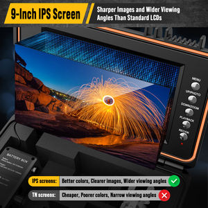 Caméra d'Inspection de Canalisations 1080P, 512Hz, Nivellement Automatique, <span class=keywords><strong>50M</strong></span> (165ft), <span class=keywords><strong>Endoscope</strong></span> Vidéo pour Plomberie et Égouts - Product Image 2