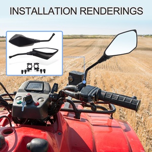 Rétroviseur latéral de <span class=keywords><strong>moto</strong></span> GOOFIT, remplacement pour karting, VTT, cyclomoteur, <span class=keywords><strong>moto</strong></span> de <span class=keywords><strong>50cc</strong></span> à 250cc - Product Image 6