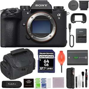 NOUVEAU Pack Appareil Photo Hybride Plein Format <span class=keywords><strong>Alpha</strong></span> A9 III avec Lecteur de Cartes USB-C 3-en-1, Sangle d'Appareil Photo Peak Design et Plus d'Accessoires - Product Image 1