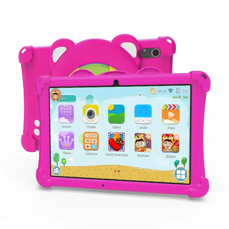 Tablet educacional para crianças, tablet com wi-fi para Android 13 Quad Core, 10 polegadas, mais vendido