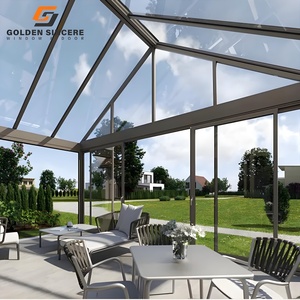 GS Salle de verre commercial avec isolation thermique pour restaurant - Product Image 2