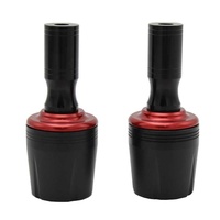 1 paire de protections de cadre de moto, vis de protection contre les chutes, couvre-protection contre les chutes pour tous les modèles de motos
