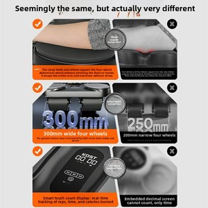 Equipo de Entrenamiento <span class=keywords><strong>Abdominal</strong></span> KDST de Cuatro Ruedas Automáticas de Acero/Plástico <span class=keywords><strong>con</strong></span> Capacidad de Carga de 300 kg para Uso Doméstico Unisex - Product Image 5