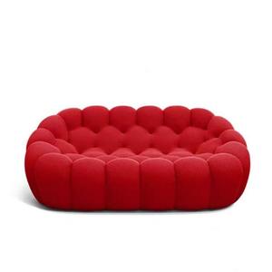 Canapé nuage moderne en tricot nid d'abeille 3D, fauteuil paresseux sans structure, chaise simple au sol pour salon et chambre à coucher - Product Image 5