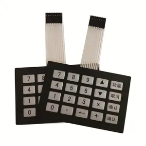 Bulk order Push Button fábrica impermeável Etiqueta etiqueta Matrix Membrana/filme Interruptor