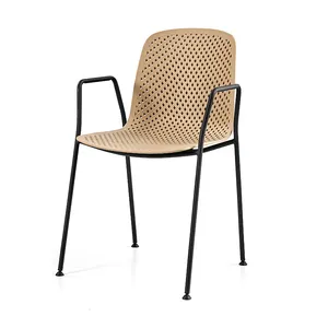 Modern Design Restaurant Dining Room Furniture Office Stacking Plastic Outdoor Armchair