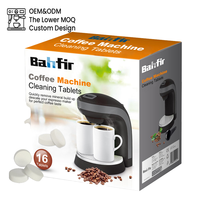 Tablettes détartrantes écologiques pour cafetière jetable - Nettoyage efficace pour les machines à café
