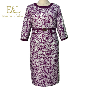 Plus <b>Size</b> African Latest Clothes Turkey Women Office <b>Dresses</b> 2021 - Product Image 3