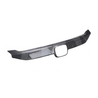 COUVERCLE DE CALANDRE AVANT EN FIBRE DE CARBONE DE STYLE M POUR HONDA CIVIC FC1 FK7 2017-2019