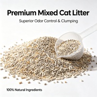 Litière pour chat de haute qualité, contrôle puissant des odeurs, absorption rapide, agglomérante, sans poussière, inoffensive pour les animaux de compagnie