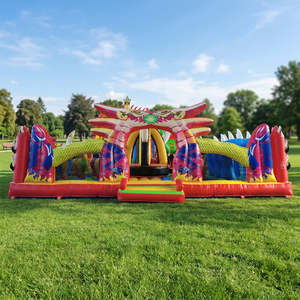 Winsun Château Gonflable Fun City Combo Centre d'Activités pour Enfants Parc à Thème Dragon Usage Commercial Matériau PVC Taille Personnalisée - Product Image 1