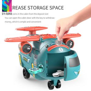 SY TOYS 3 en 1 électrique multi-fonction transformer avion voiture jouet drôle éducatif enfants cadeau pour préscolaire en plastique Durable - Product Image 6