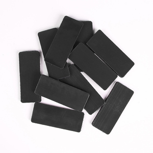 批发强力粘合剂双面防水尼龙钩环矩形贴片电阻黑色 - Product Image 3