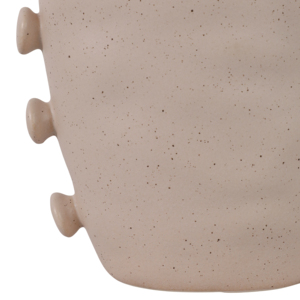 Vaso Decorativo in Ceramica con Dettagli Laterali, Formato Piccolo per Soggiorno, Camera da Letto, Ufficio - Product Image 5
