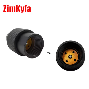 วาล์วควบคุมถังลมอลูมิเนียมอัลลอยสีดำ ZimaKyfa รุ่นใหม่ HPA พร้อมตัวแปลง ASA เปิด/ปิด พร้อมเกลียว G1/2-14 แบบ OEM ปรับแต่งได้ - Product Image 4