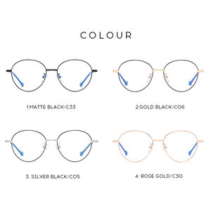 Gafas de Lectura con Montura de Aleación Metálica de Alta Calidad, Diseño Moderno, con Bloqueo de Luz Azul para Hombre y Mujer - Product Image 3