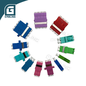 Coupleur Fibre <span class=keywords><strong>Optique</strong></span> Simplex FC UPC Femelle-Femelle Gcabling, Connecteur <span class=keywords><strong>Jack</strong></span> Keystone pour FTTA FTTB FTTH - Product Image 1