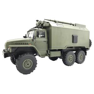 Camión RC WPL B-36 B36, Escala 1:16, Simulación, Tracción en las 6 Ruedas, Modelo de Camión Militar Soviético <span class=keywords><strong>Ural</strong></span> - Product Image 5