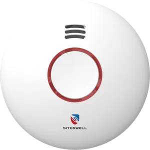 EN14604 TUYA zigbee 화재 경보 zigbee 상호 연결 연기 감지기 스마트 라이프 앱