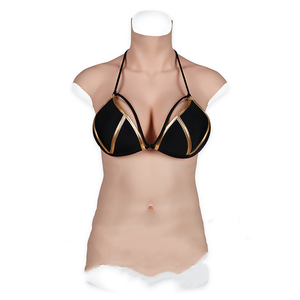 Prótesis mamarias <span class=keywords><strong>de</strong></span> silicona <span class=keywords><strong>para</strong></span> mujer, prendas <span class=keywords><strong>de</strong></span> compresión <span class=keywords><strong>de</strong></span> silicona <span class=keywords><strong>para</strong></span> moldear el cuerpo, <span class=keywords><strong>senos</strong></span> artificiales <span class=keywords><strong>de</strong></span> medio cuerpo - Product Image 2