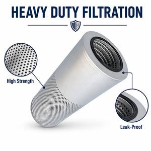 Filtro Hidráulico de Retorno SH 60202 RD431-62122 RD431-62120 HY90368 H-88030 SFH2122 KX121-3 KX161-3 U35-3 - Product Image 4