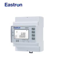 Compteur de chargeur de véhicule électrique à double canal DC Eastron DCM232 monté sur rail DIN avec RS485 Modbus et mesure bidirectionnelle
