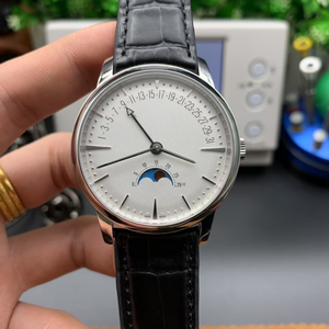 Reloj Cronógrafo Mecánico Automático de Lujo para Hombre, Diseño Clásico con Cristal de Zafiro, Resistente al Agua, de Acero Inoxidable, Vacheron - Product Image 1