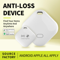 Traceur intelligent Android à double système (Apple Find My et Google Find Hub) avec fonction pop-up automatique, pour la localisation de clés et bagages, sans abonnement mensuel