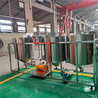 Goudzwaartekracht Raffinage Machines Zonnebloemolie Dubbele Raffinage Verwerkingsmachine Palmpit Olieraffinage Machine