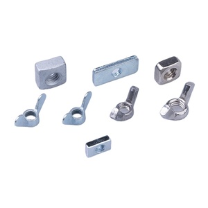 Tuerca Trapezoidal Plana Cuadrada M3-M8 de Acero Roscado, Deslizante, Niquelada y Pulida - Product Image 3